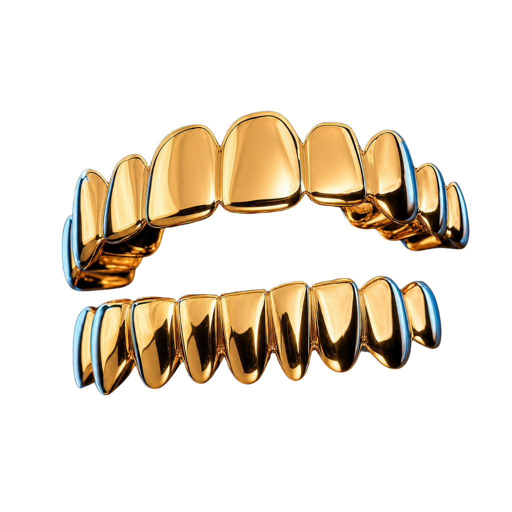 SOLID GOLD custom grill